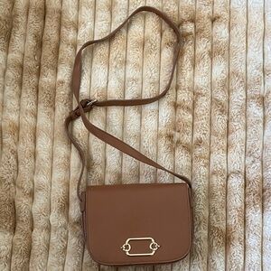 Elegant Brown Crossbody Bag